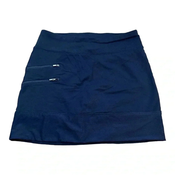 Athleta Dresses & Skirts - Athleta Athletic Skirt with Built In Shorts size Medium in Navy